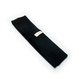 Elastisches Ribbed Haarband "Black"