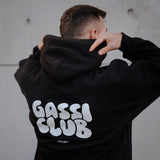 Unisex Hoodie "GASSI CLUB" Black