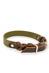 Halsband Stonehenge Olive / Hazel